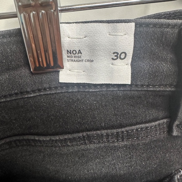 HUDSON NOA Jeans • Mid-Rise Straight Crop • Size 30/10 - Picture 6 of 11